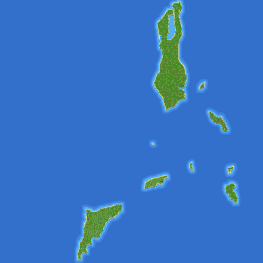 Turks and Caicos islands (missing part UK)