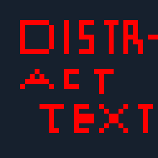 distraction text