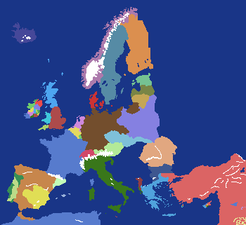Europe - 1938 With Modifications