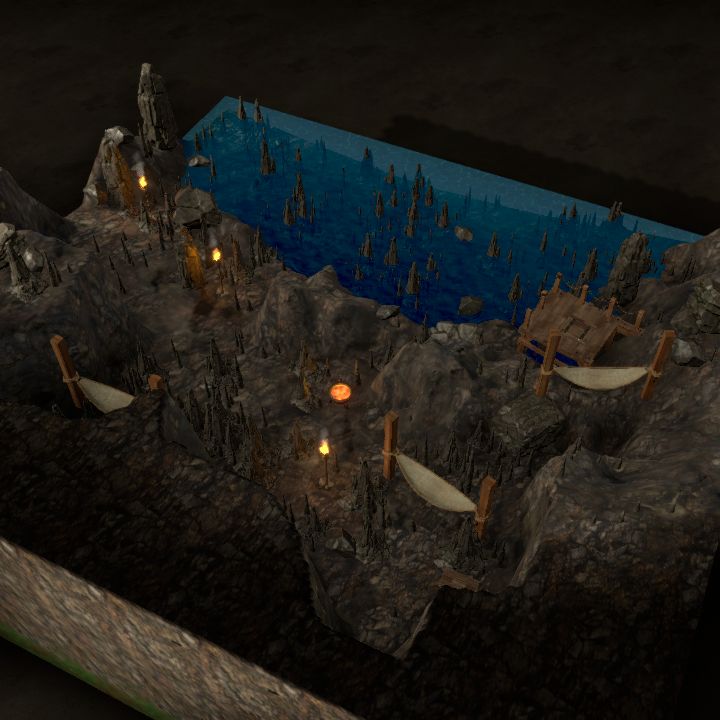 Lakeside Cave Camp