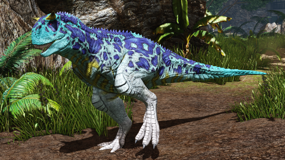 Cyan spotted carno (Store or free drop)