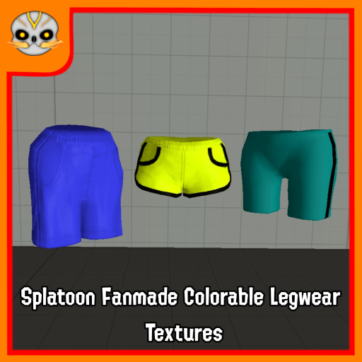 [Splatoon] Fanmade Colorable Legwear Textures