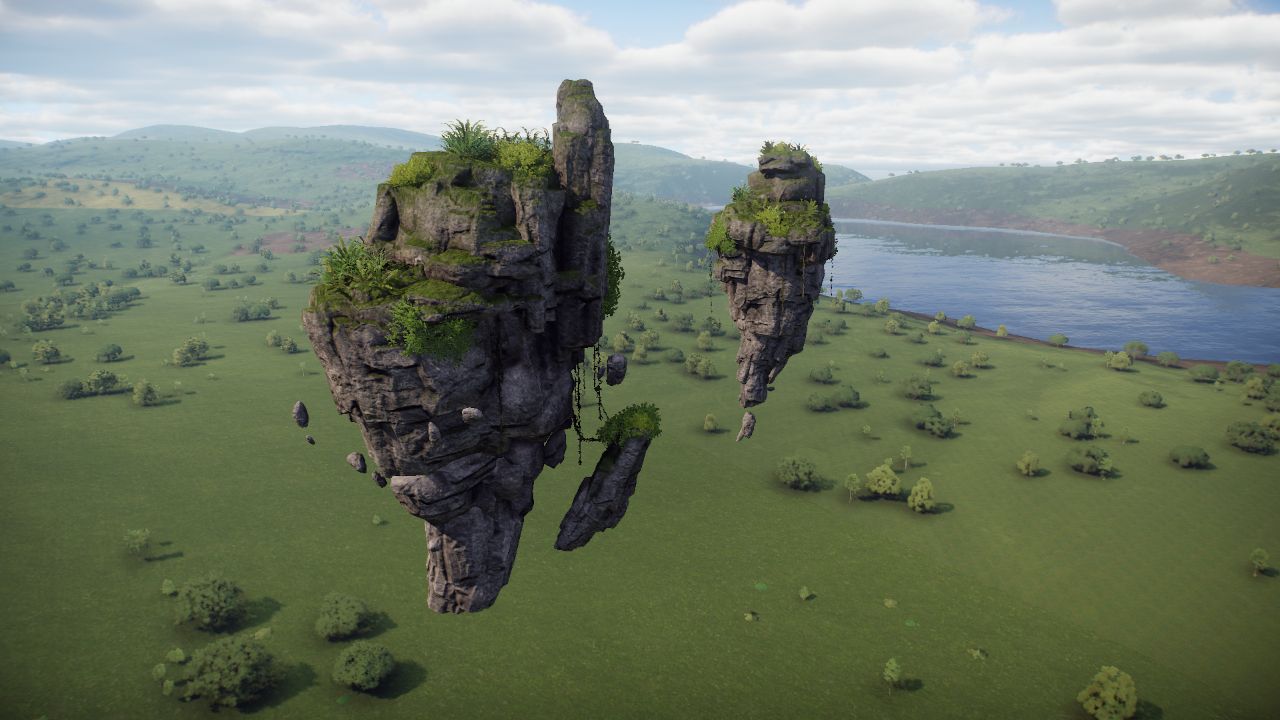 Temperate Floating Rocks 1