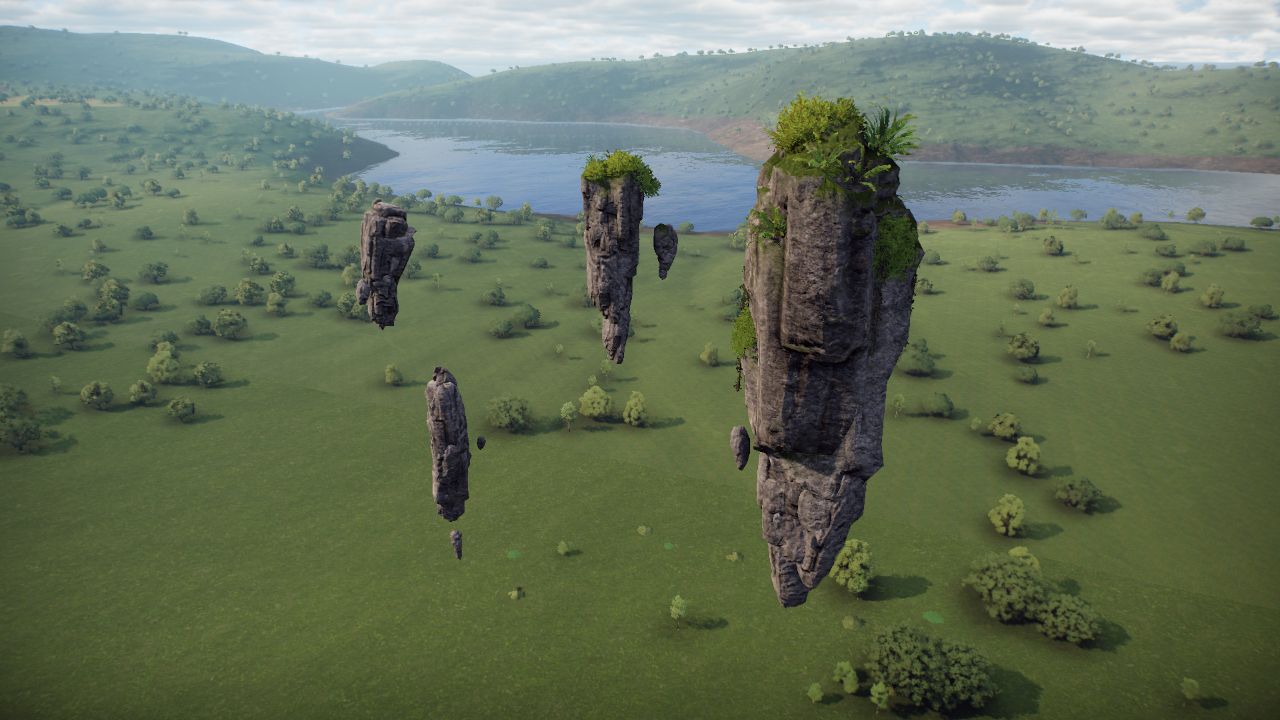 Temperate Floating Rocks 2
