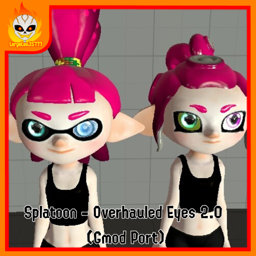 Splatoon - Overhauled Eyes 2.0 (Gmod Port)