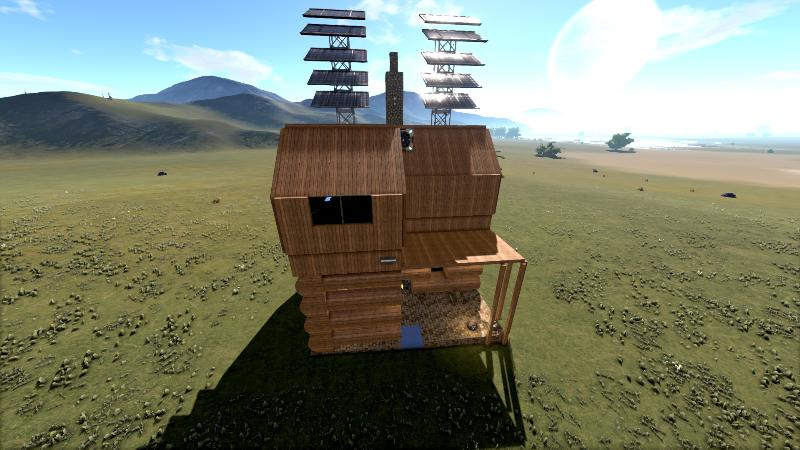 Tile-Cabin 2 Story