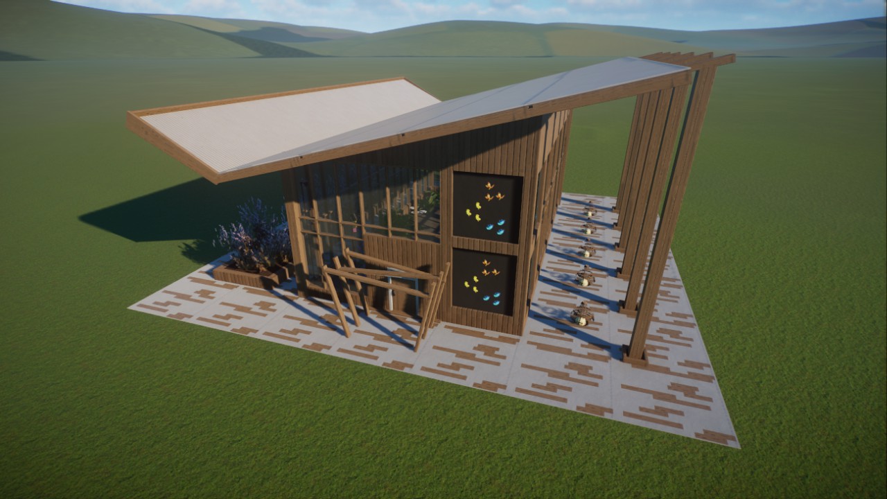 Butterfly House (modern) by Adamup