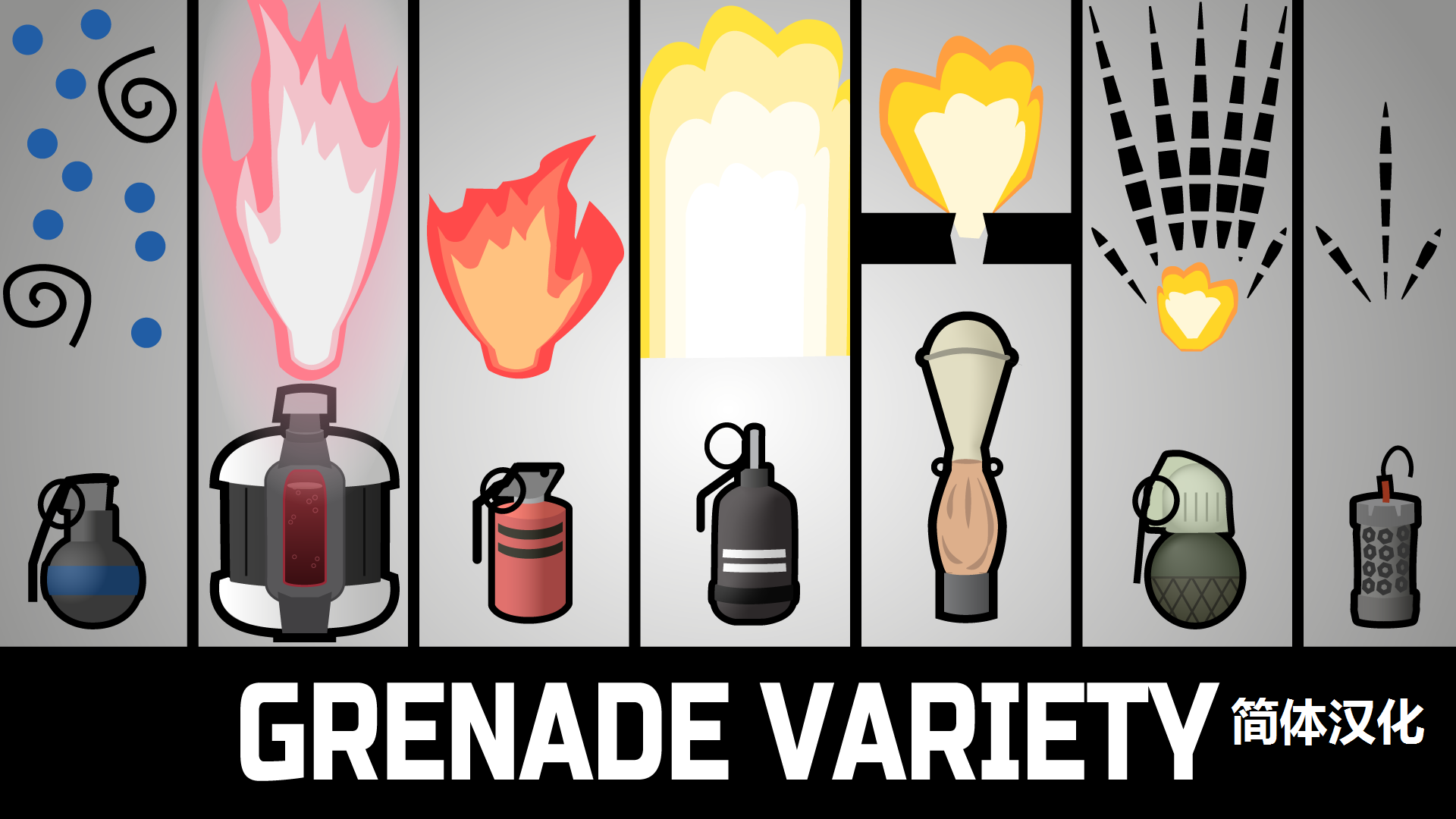 Grenade Variety for Combat Extended简体汉化