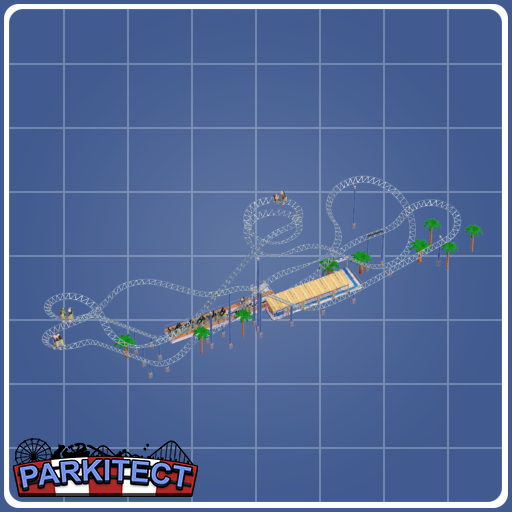 Biscayne Beach Spinning Coaster