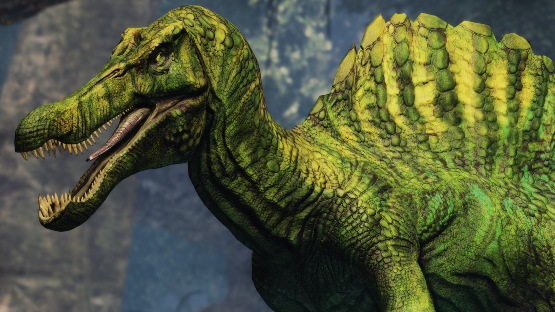 CHIMERA Spinosaurus Mutation + Torbernite Spinosaurus Skin [Saint Patrick 2023]
