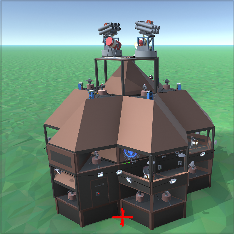 Hard base with weak spots