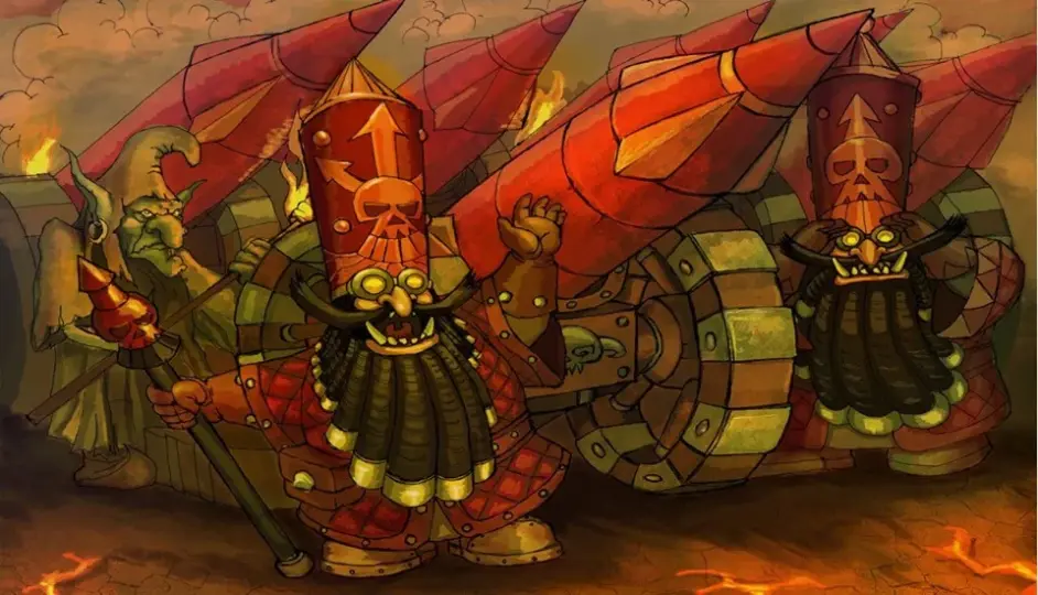Chaos Dwarfs Mount expand（Trains and Bodyguards）