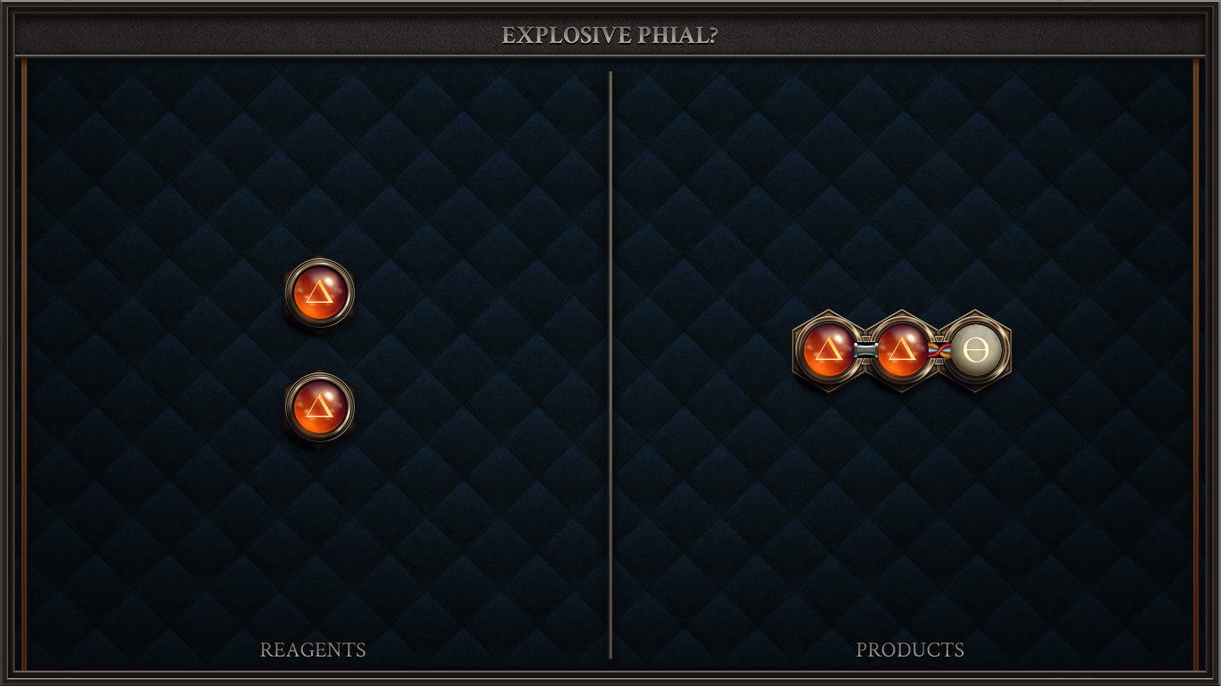 EXPLOSIVE PHIAL?