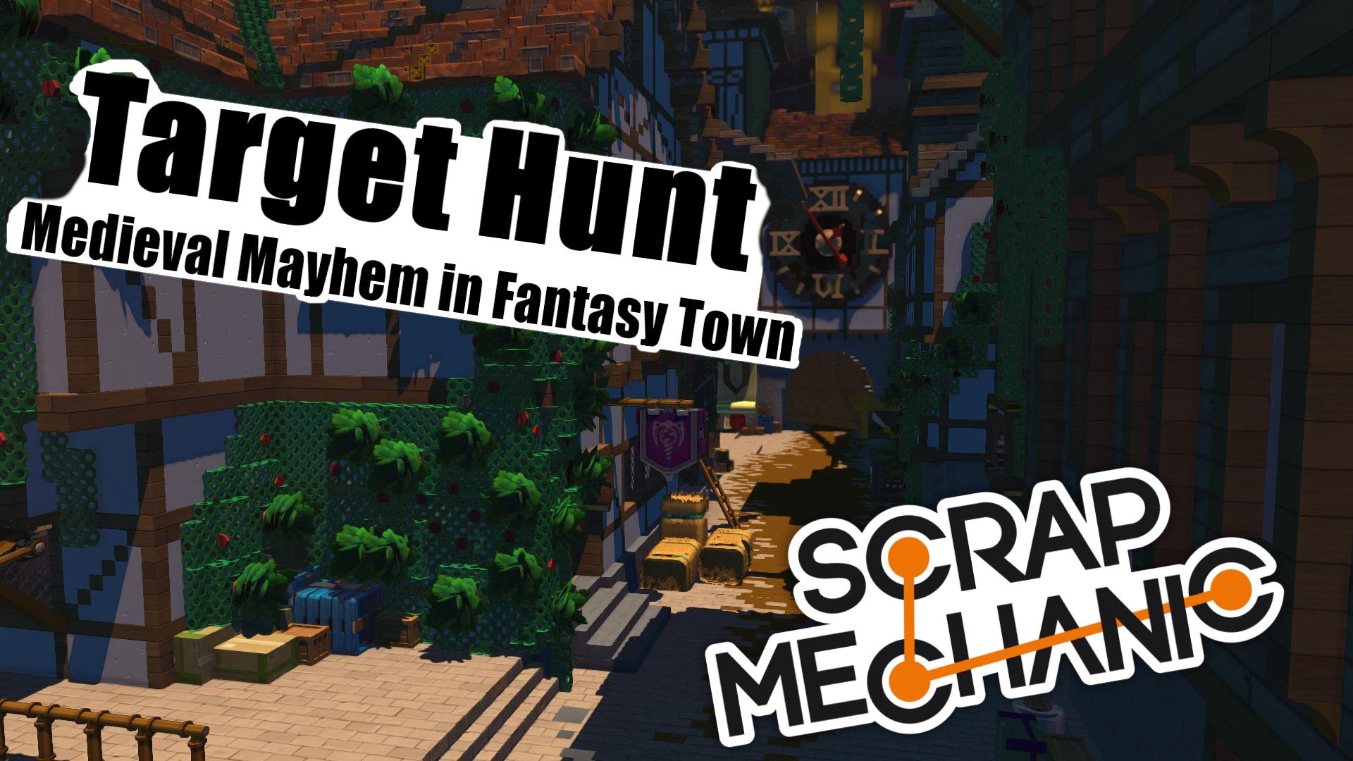 Target Hunt: Medieval Mayhem in Fantasy Town