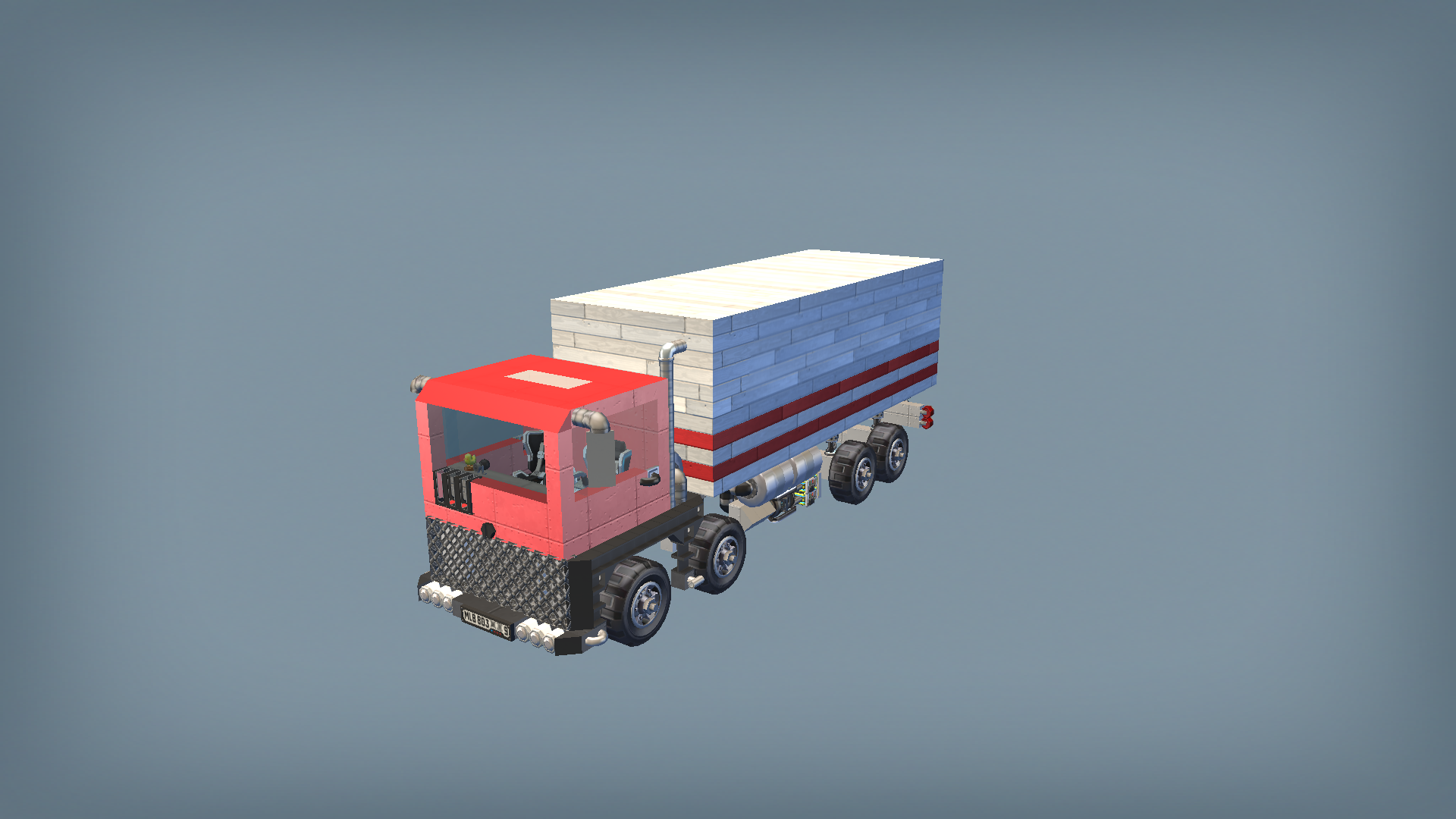 Truck 01 classic version (8x4)