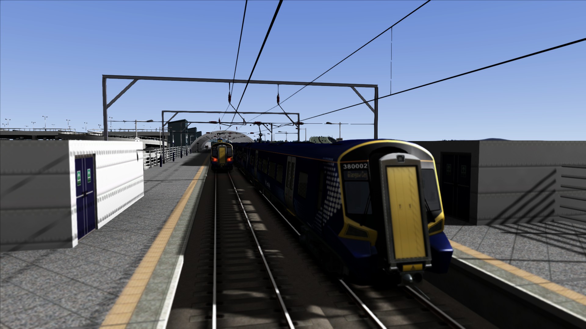 Airport Service 380002 Class Airport Main to City 7 car Passenger commuter