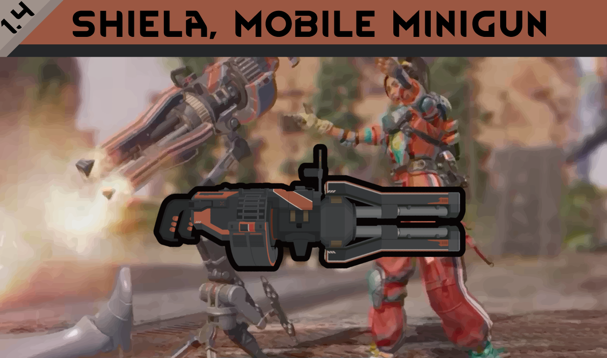 SHIELA, Mobile minigun