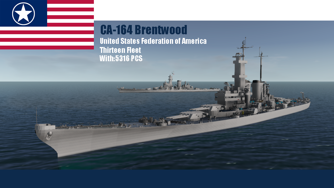CA-164 Brentwood/布伦特伍德级大型巡洋舰