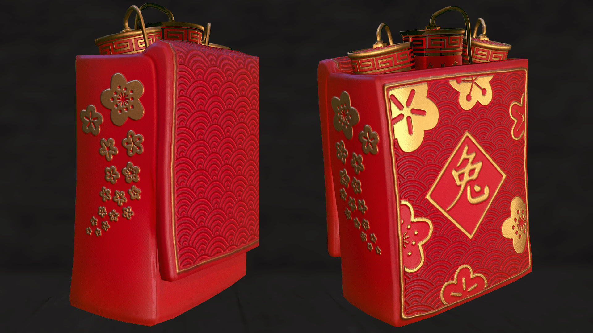 Red Envelope Satchel Charge