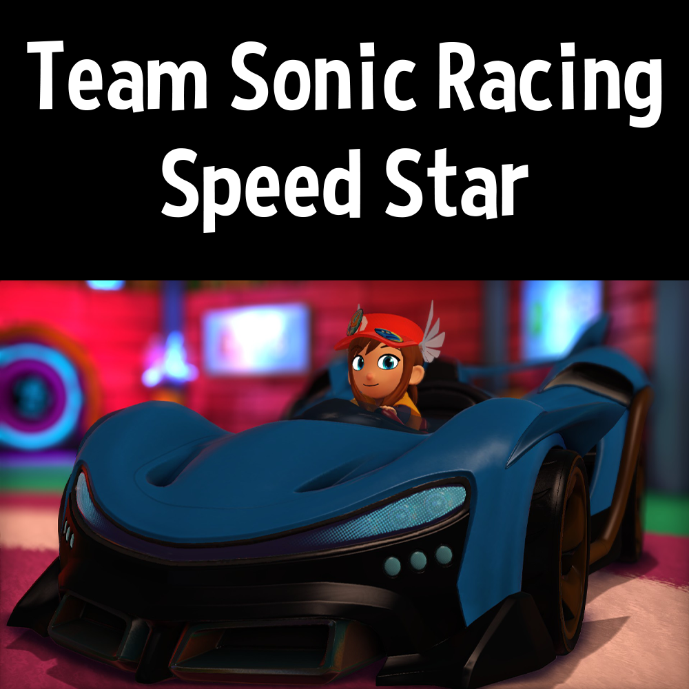 Team Sonic Racing: Speed Star (Speed-type) [Scooter Replacement]