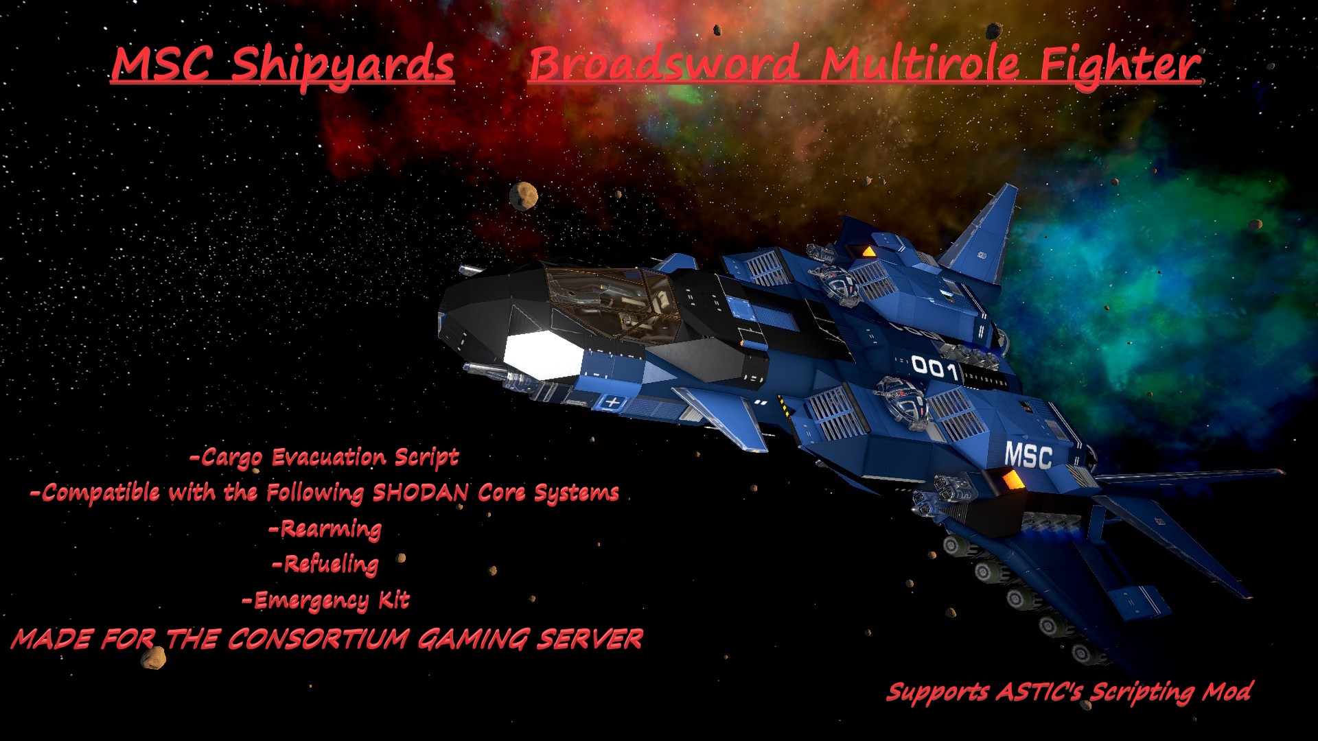 MSC -Broadsword Multi-role Fighter-  (CG Ver) preview