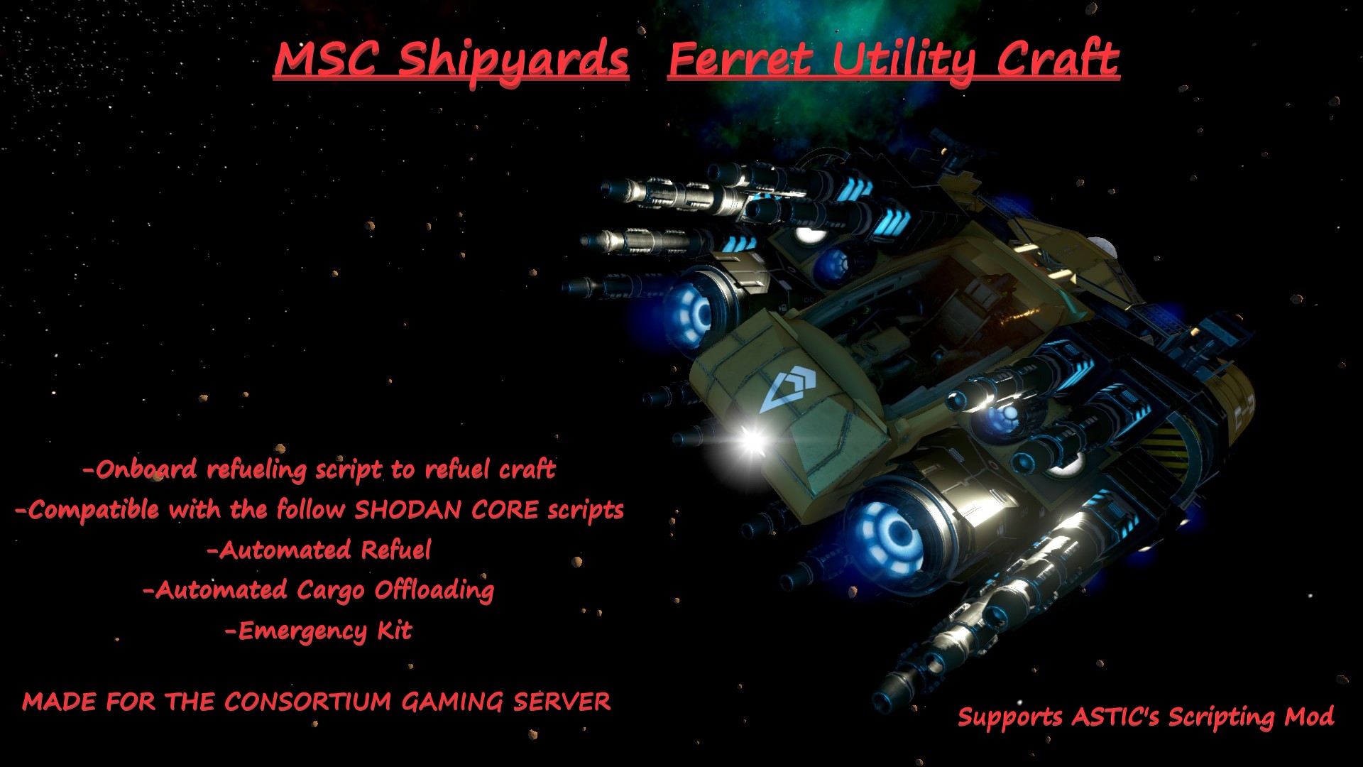 MSC -Ferret Utility Craft- (CG Ver) preview