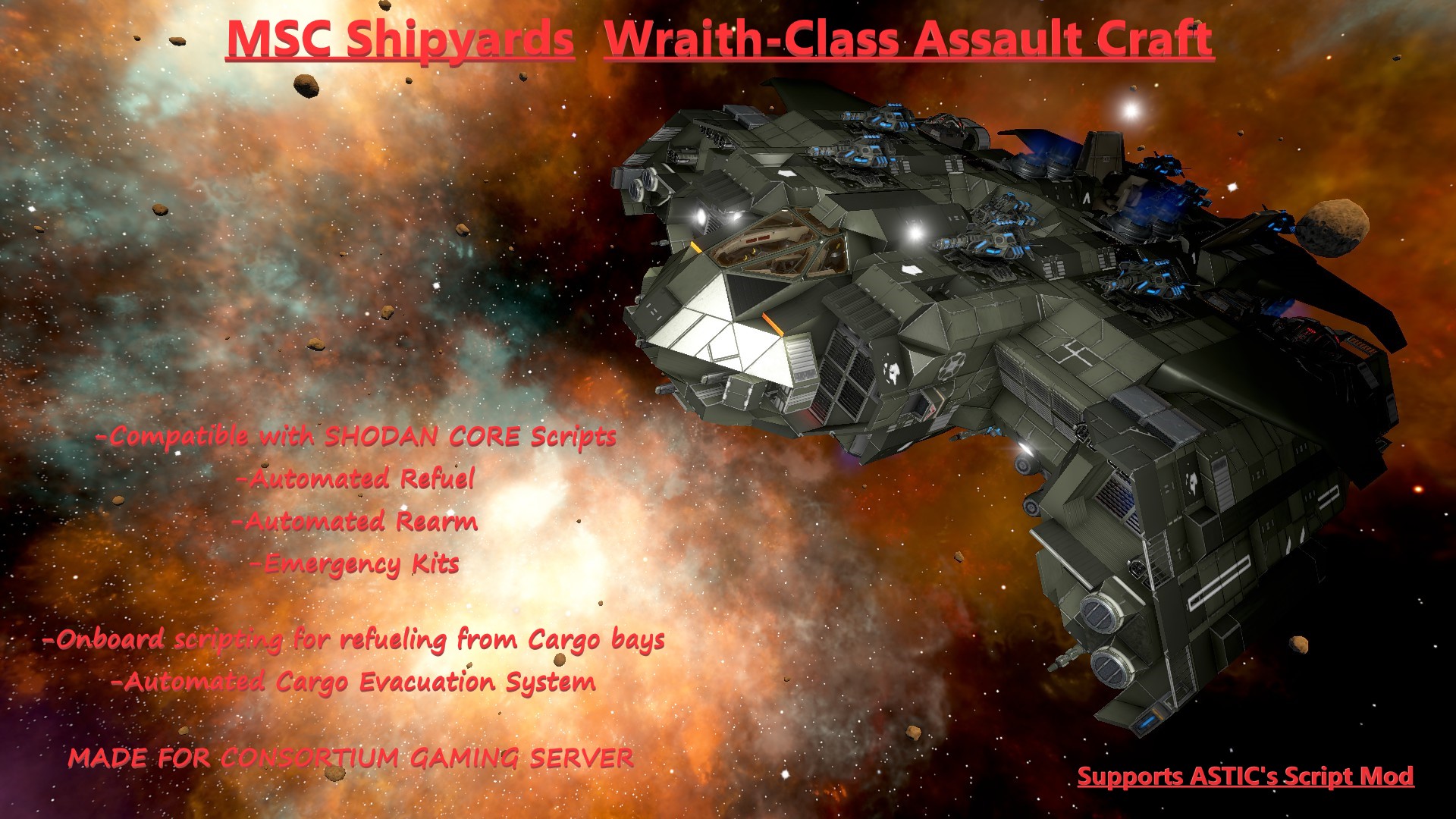 MSC -Wraith Assault Craft- (CG Ver) preview