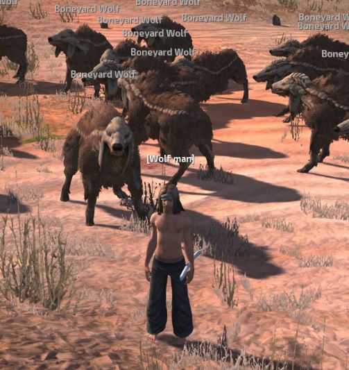 Wolf man start preview