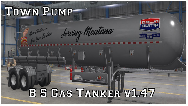 Town Pump B S Gas Tanker