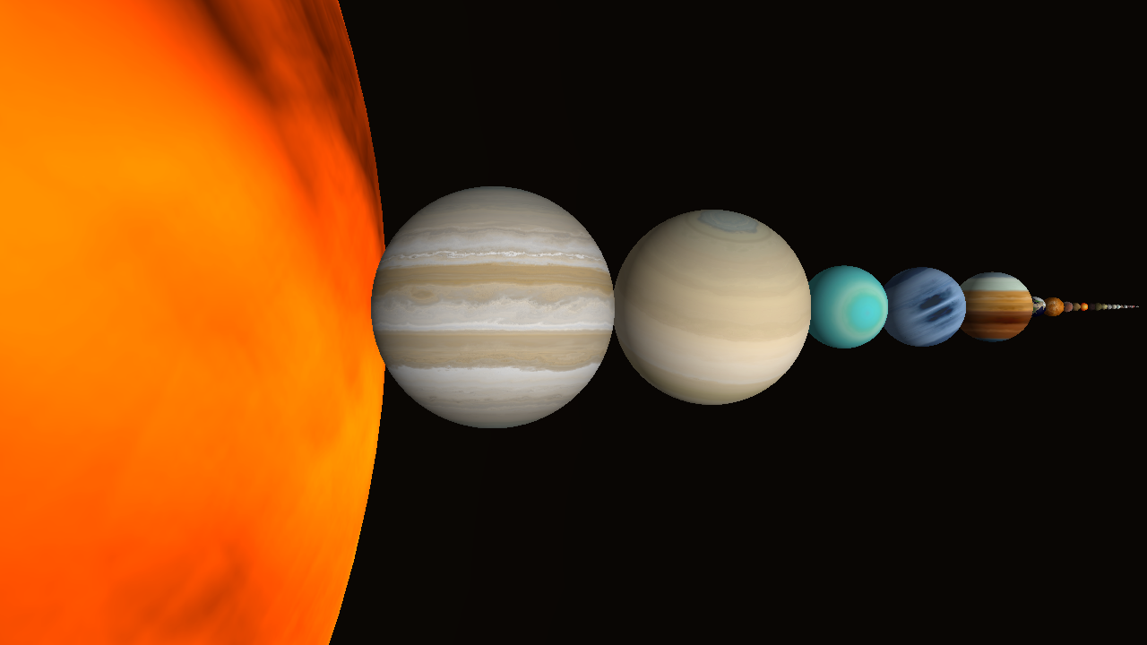 Solar system objects