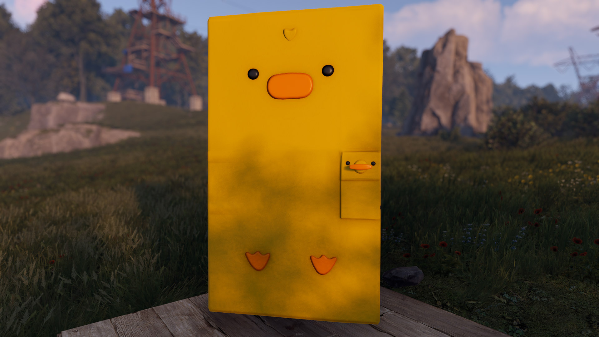 Easter Chick Door