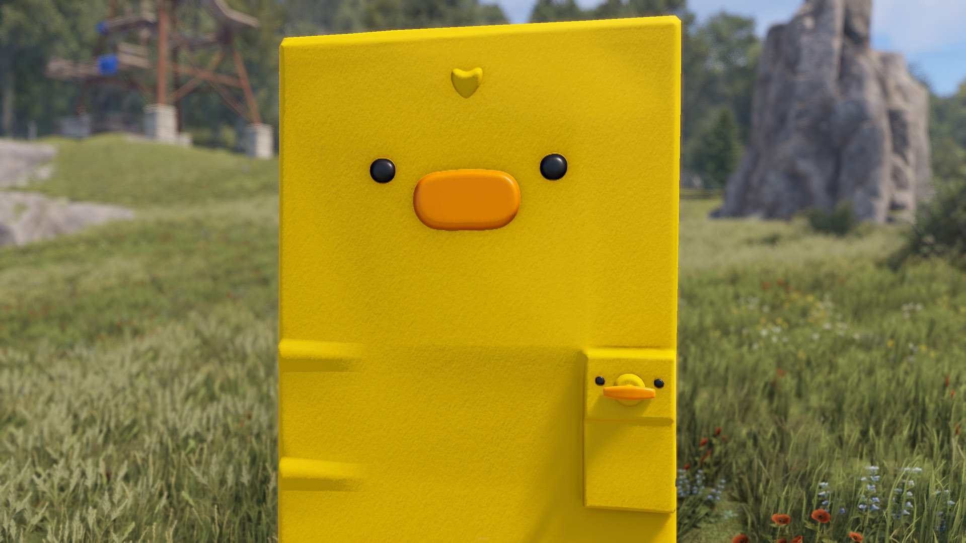 Easter Chick Door