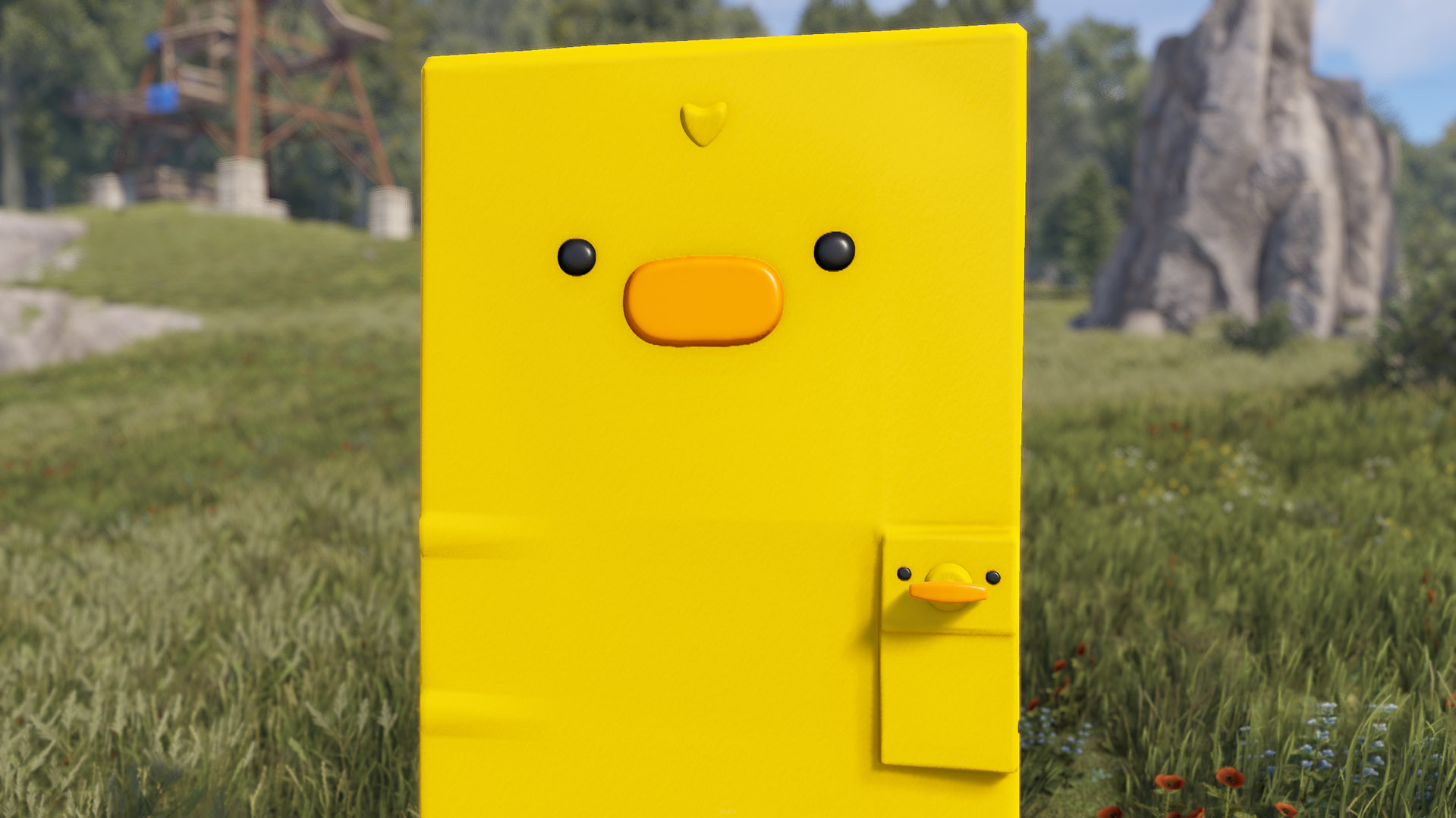 Easter Chick Door