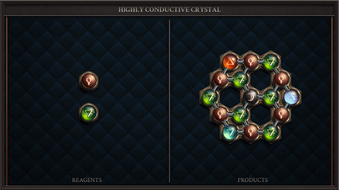 HIGHLY CONDUCTIVE CRYSTAL