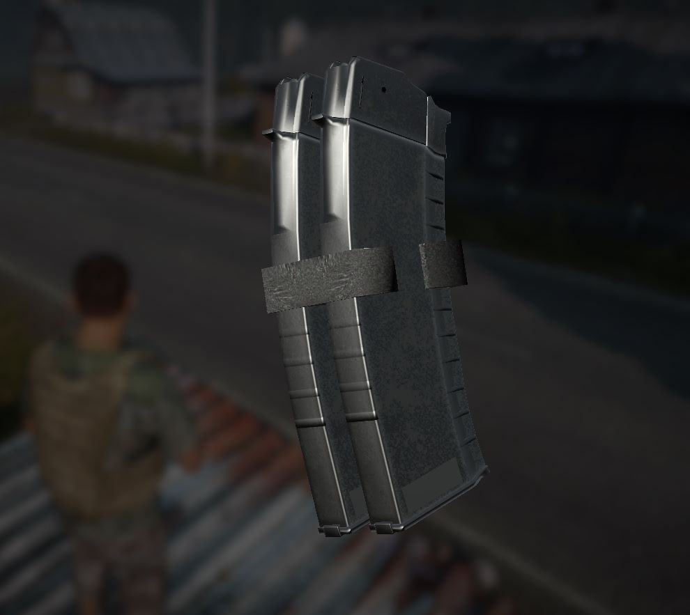 Double magazine for AK 101