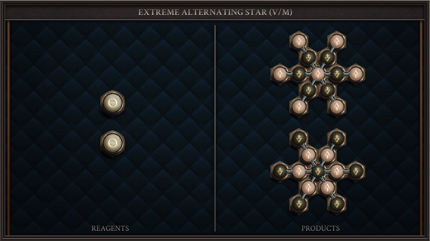 EXTREME ALTERNATING STAR (V/M)
