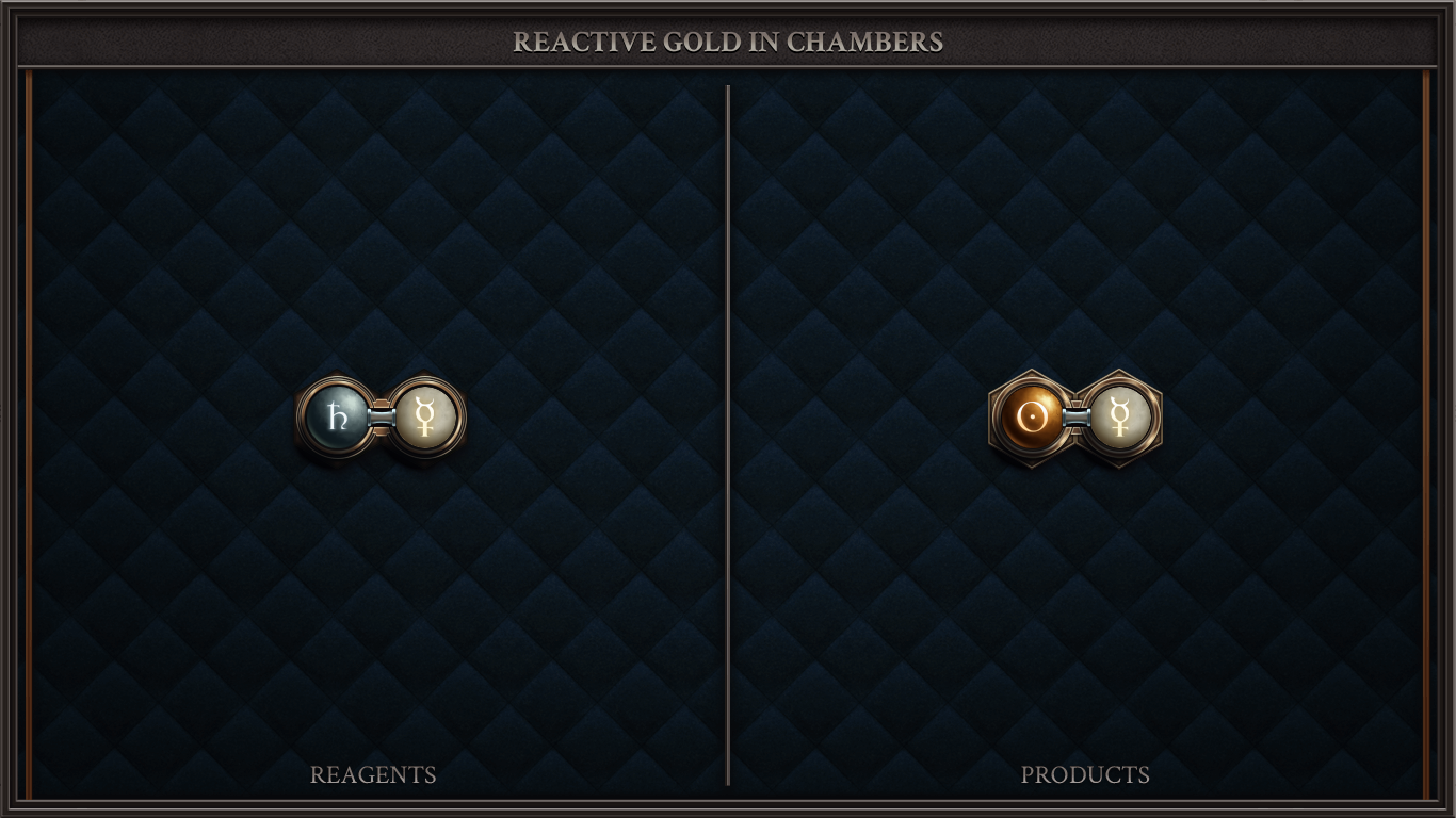 Reactive Gold in Chambers