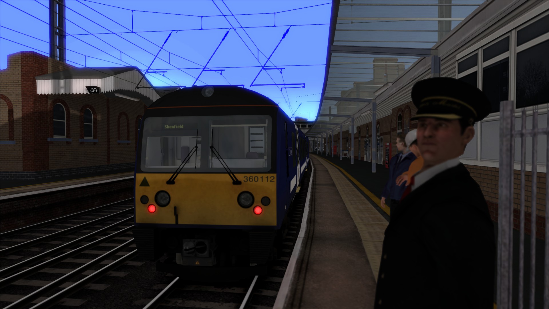 18.15 Ipswich-Shenfield 12 Car Deserio Express 360 Series on a Clear Spring Evening