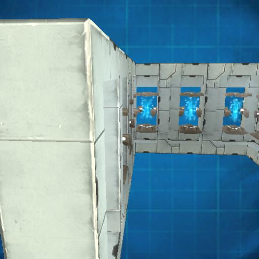 7x7x9 Teleporter Framework Bay