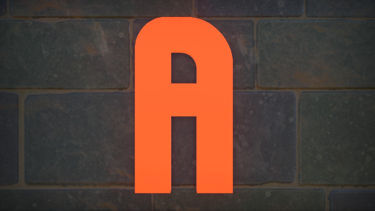 KOMIKAZOOM FONT LETTER A 1M LIT FLEXI
