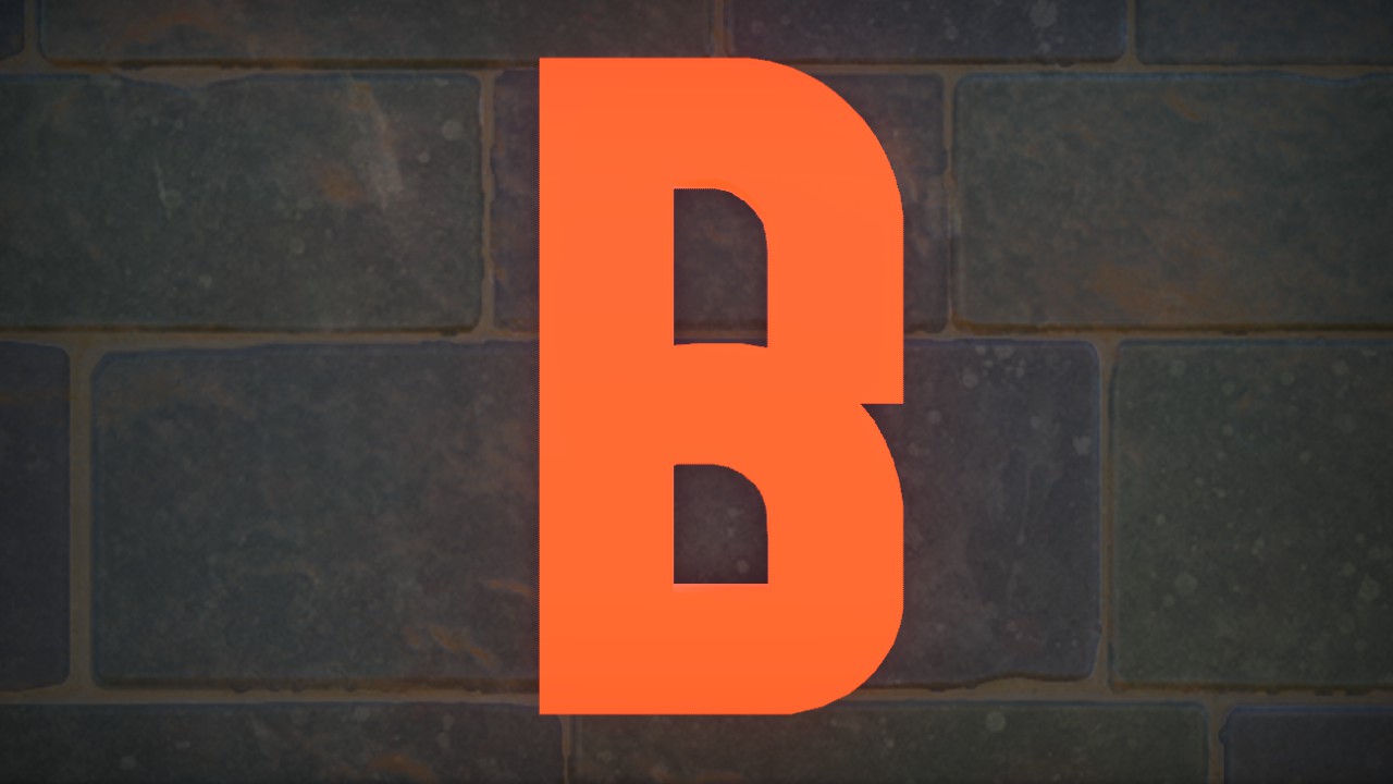 KOMIKAZOOM FONT LETTER B 1M LIT FLEXI