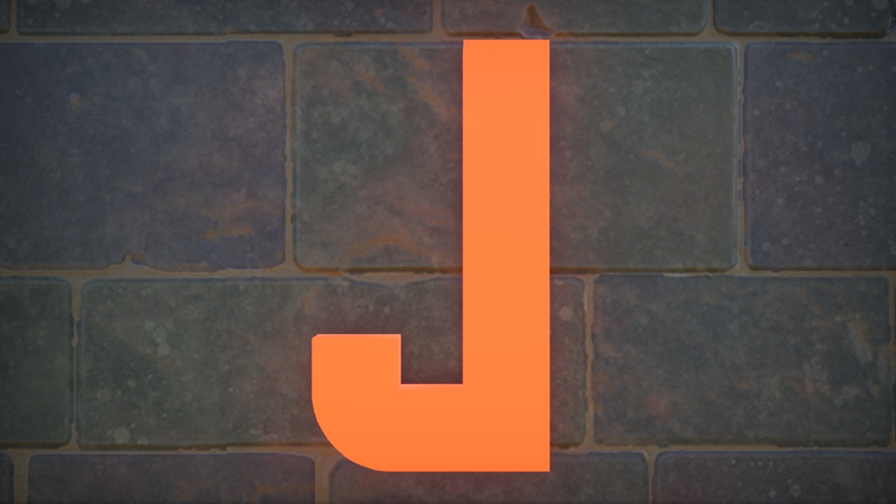 KOMIKAZOOM FONT LETTER J 1M LIT FLEXI