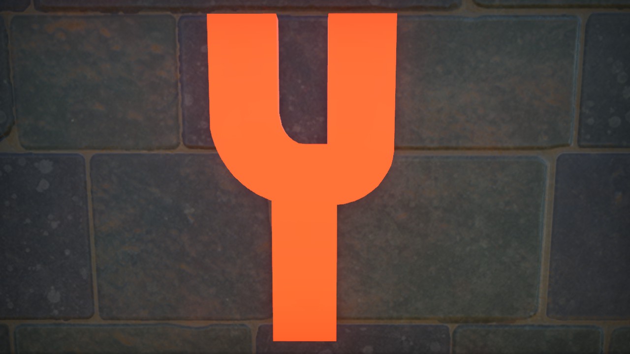 KOMIKAZOOM FONT LETTER Y 1M LIT FLEXI