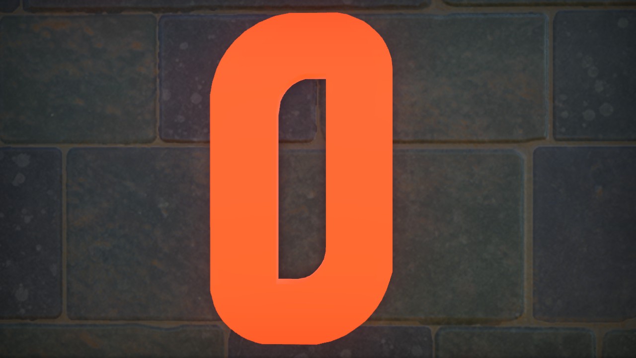 KOMIKAZOOM FONT NUMBER 0 1M LIT FLEXI