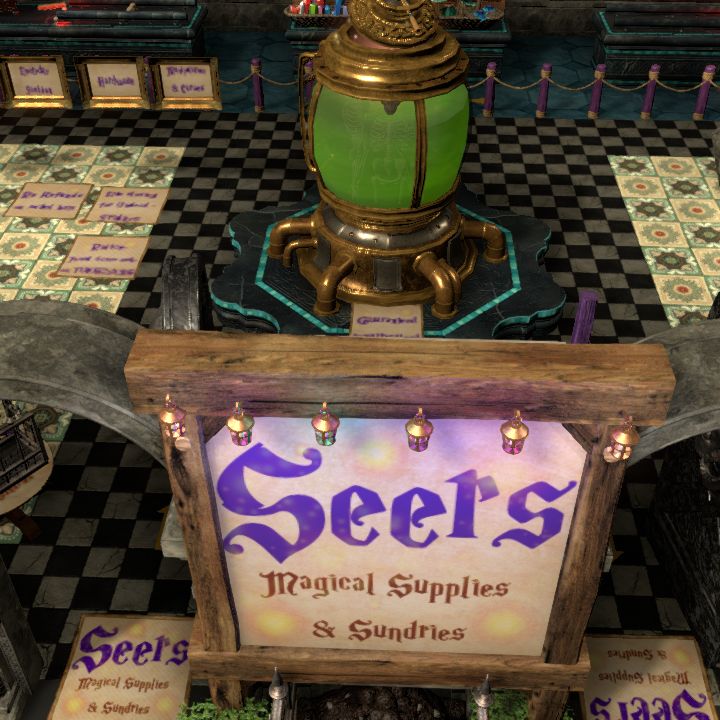 WIP  - Seers Dark Supermarket 21x21