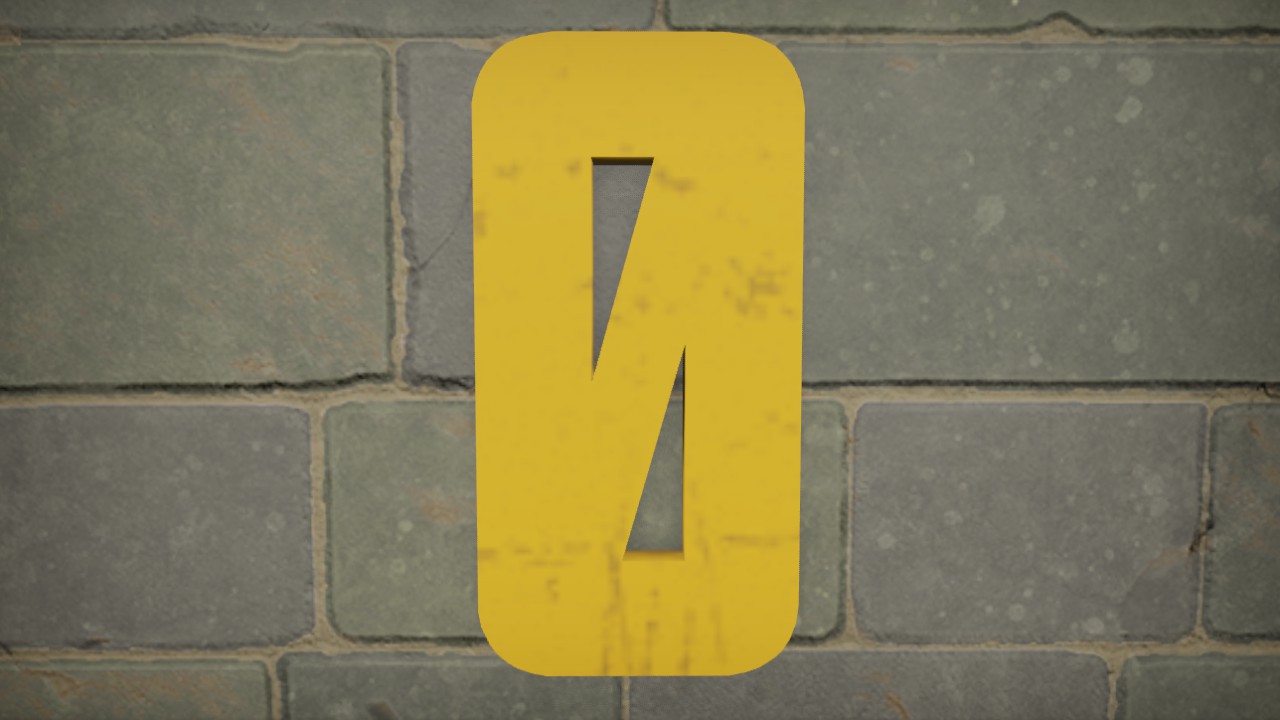 Mandalore Font Number 0 1m Flexi