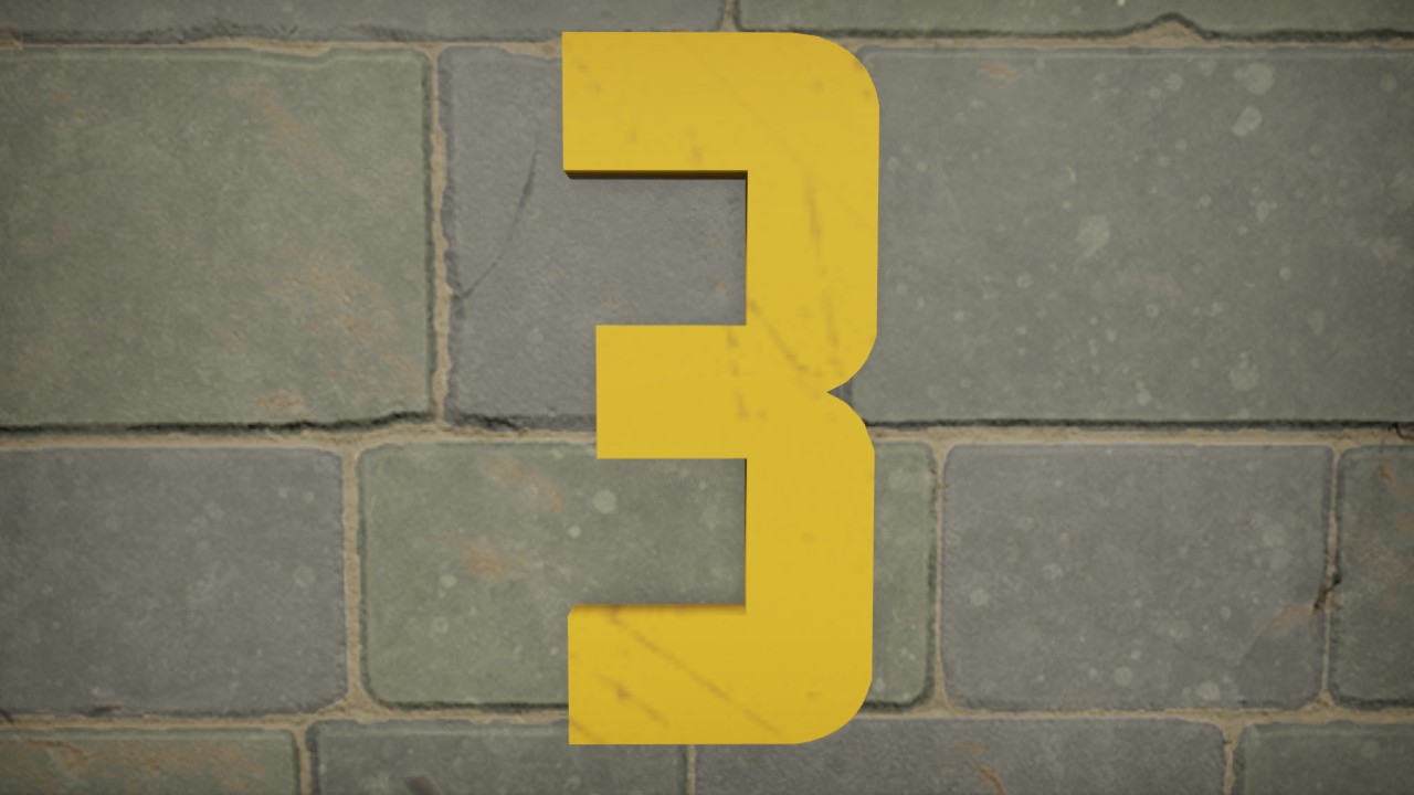 Mandalore Font Number 3 1m  Flexi