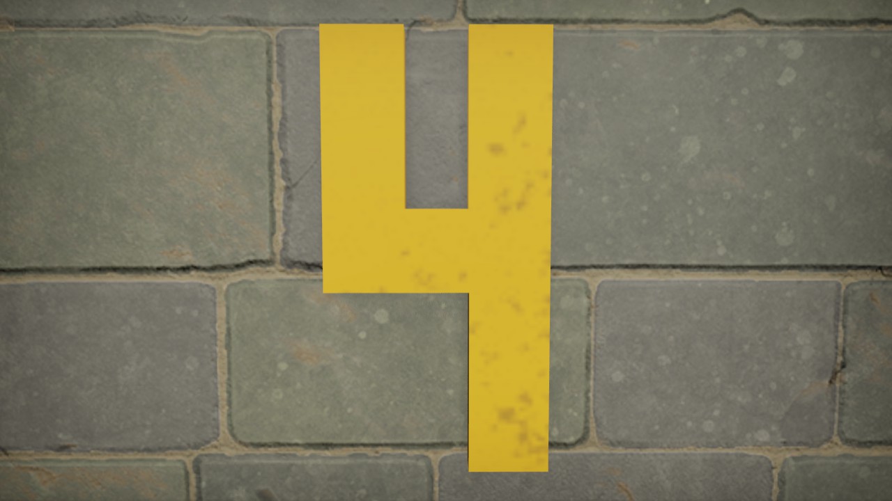 Mandalore Font Number 4 1m  Flexi