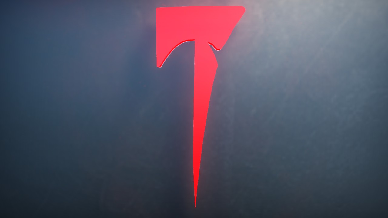 Daedra Font Letter I 1m Lit Flexicolor