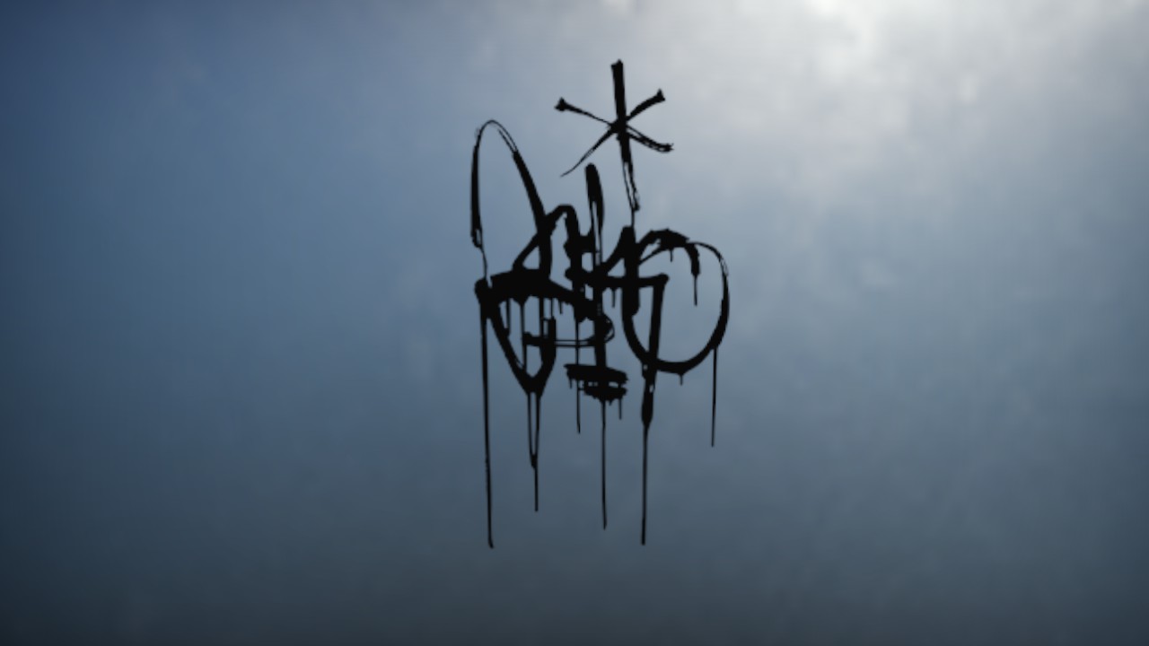 Graffiti Tag 01 Decal. Flexicolor